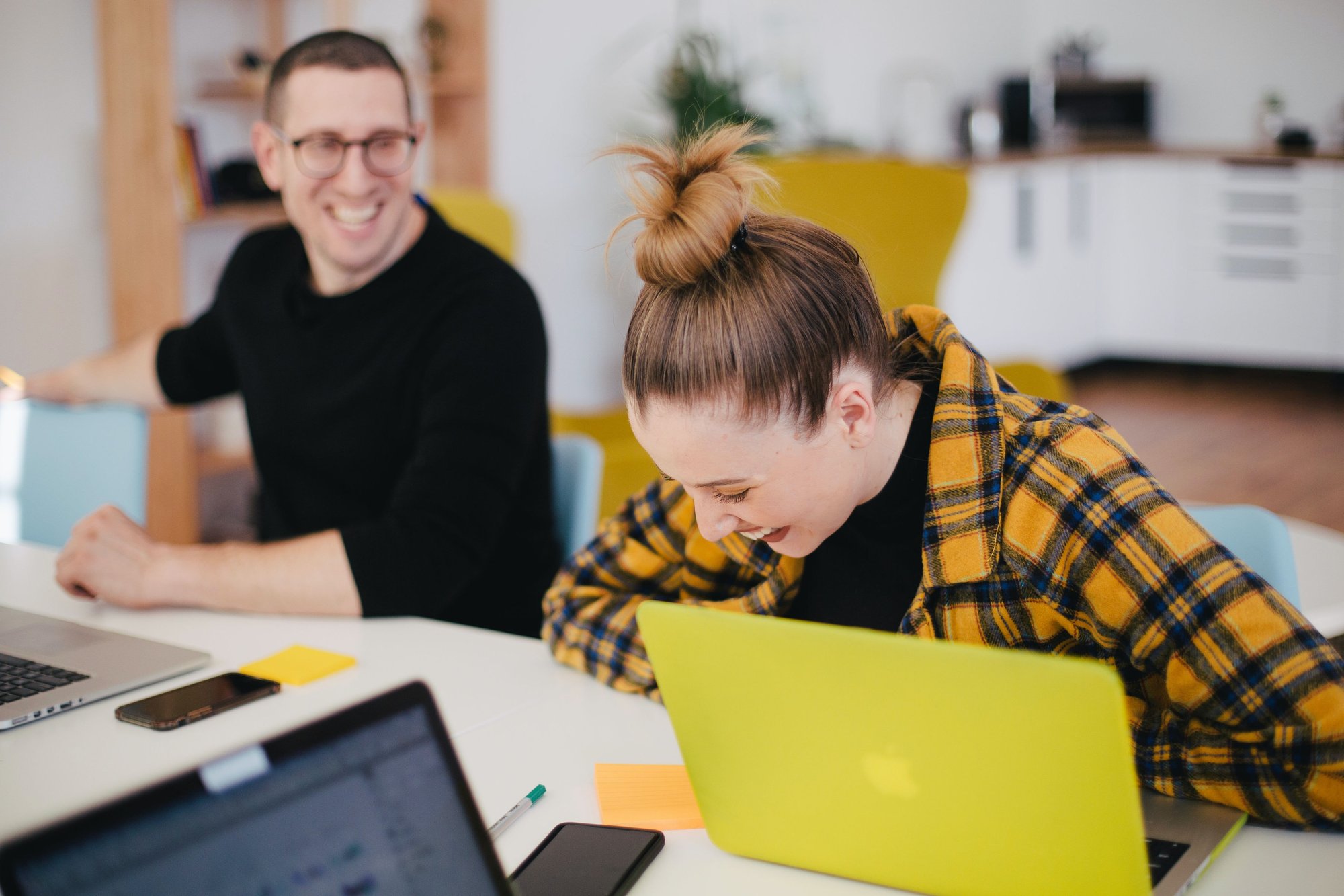 Team creating content. Image by jason-goodman-0K7GgiA8lVE-unsplash